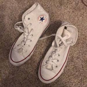 High top converse sneakers